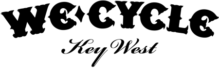 We Cycle Key West logo.