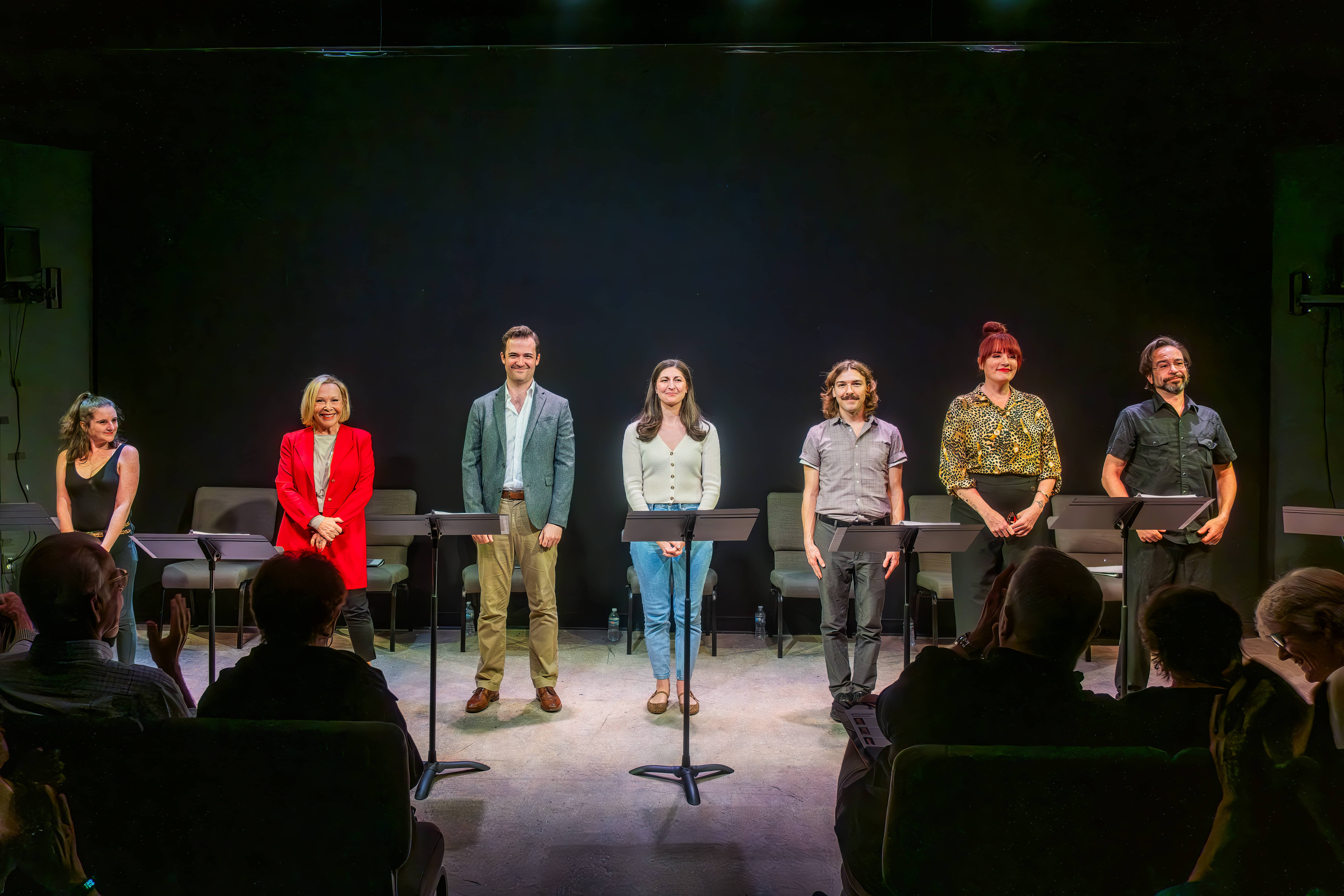 Participants in the Studios of Key West Production on stage.